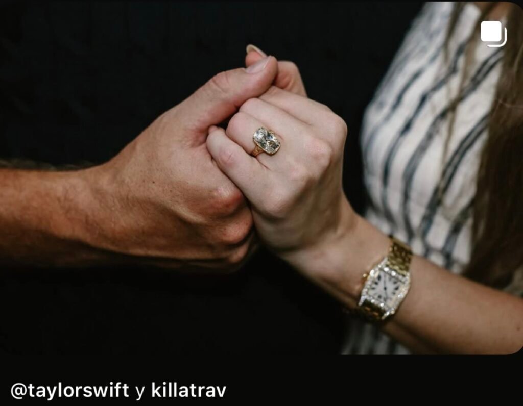 46DD63F0-65C6-4FDD-8A83-6EC54F2023BC-1-1024x796 Taylor Swift anuncia compromiso con Travis Kelce vía Instagram