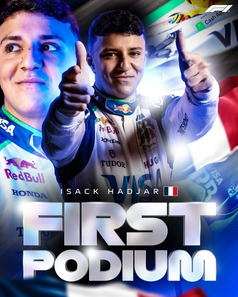 IMG_3930-819x1024 Isack Hadjar celebra su primer podio en F1 en el GP de Holanda