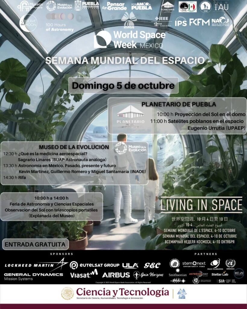 555848298_1102896605289903_92408152324367229_n-819x1024 100 horas de Astronomía en Puebla: talleres y proyección de Interestelar