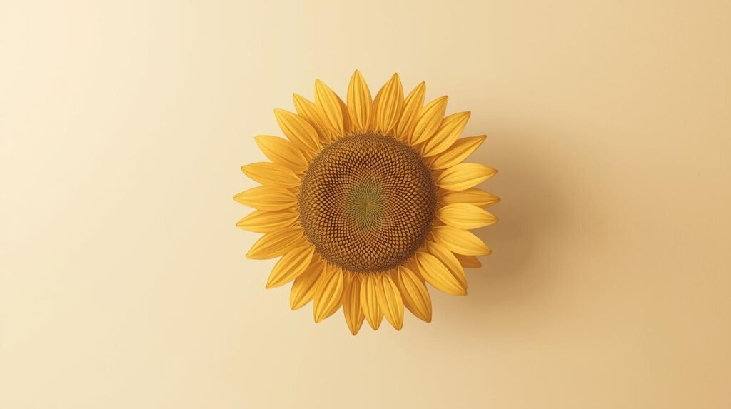 Girasoles-flor-unica-el-girasol-es-un-conjunto-de-mini-flores-fertiles-y-esteriles-ordenadas-con-precision-matematica-1024x573 ¿Sabías que el girasol es en realidad un conjunto de cientos de flores?