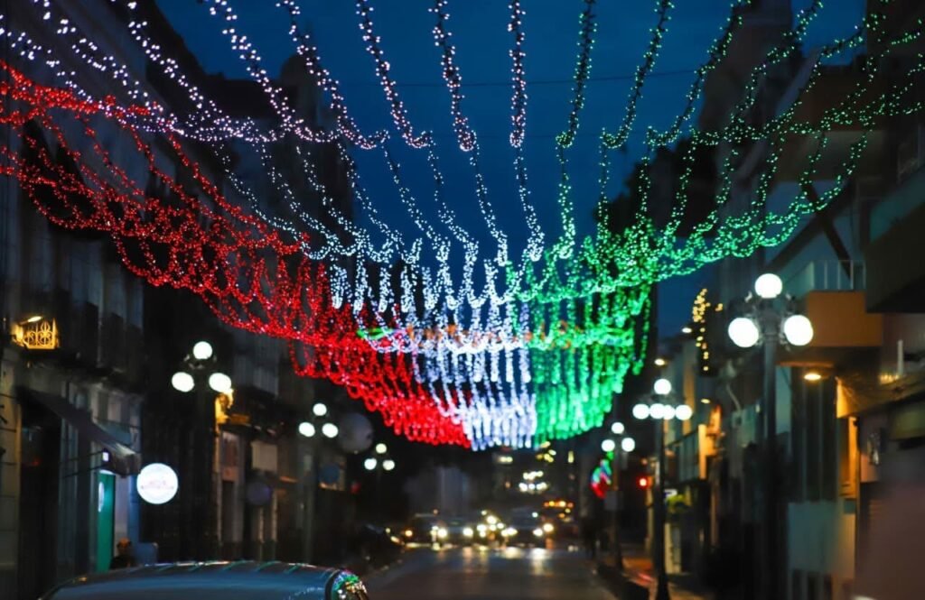 IMG_4010-1024x665 Puebla celebra con luces patrias el inicio del mes de la Independencia