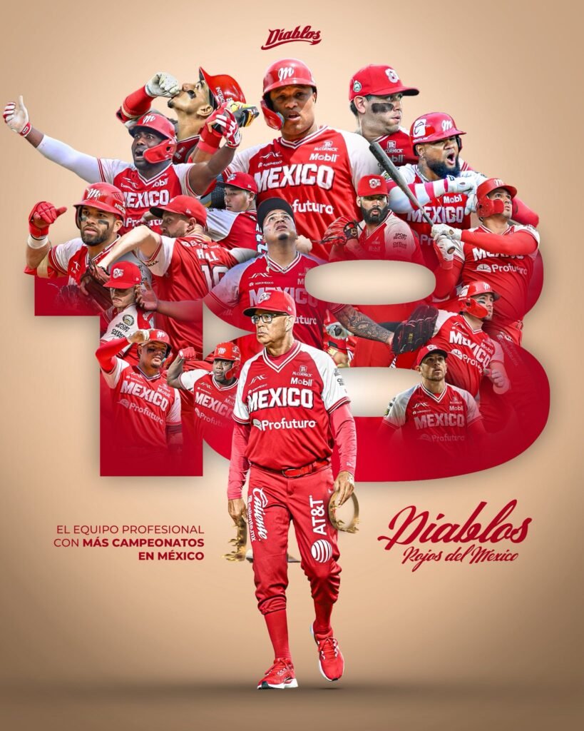 IMG_7857-819x1024 Diablos Rojos se coronan campeones y logran su título 18 en la LMB