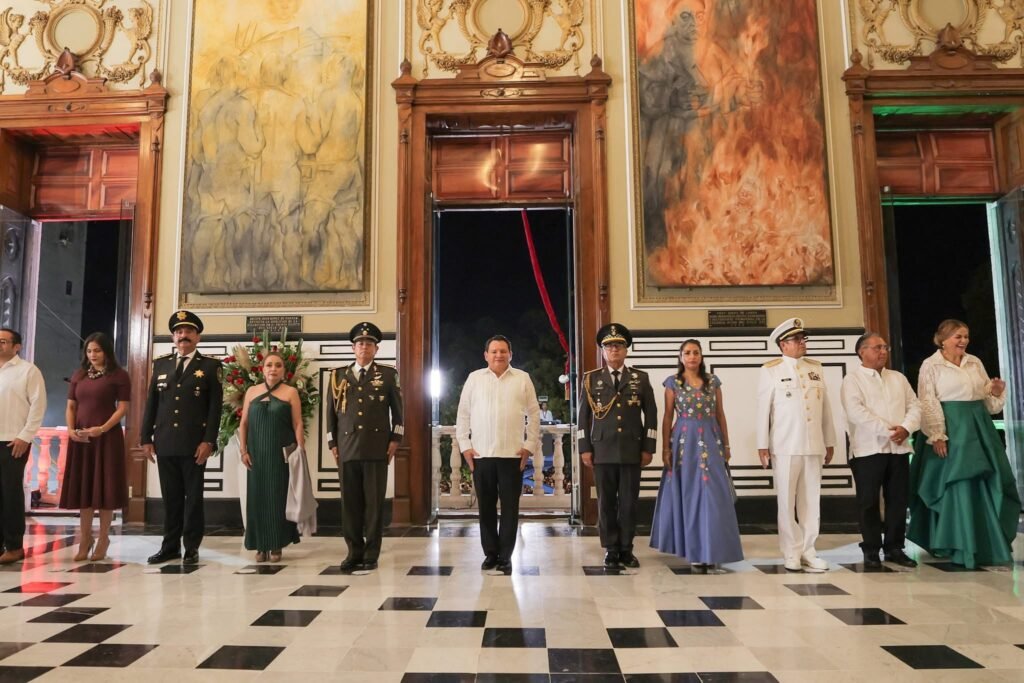 IMG_8219-1024x683 Grito en Mérida 2025: Díaz Mena une fervor patrio y “Renacimiento Maya”