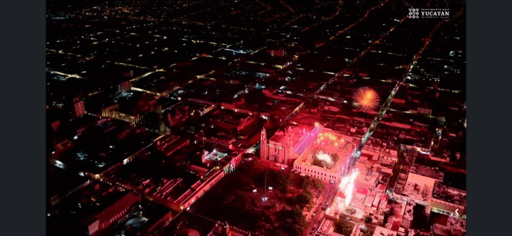 IMG_8224-1024x473 Grito en Mérida 2025: Díaz Mena une fervor patrio y “Renacimiento Maya”