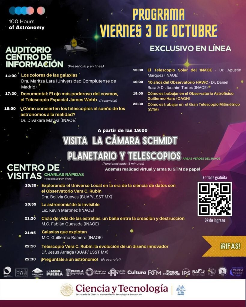 INAOE-2-819x1024 100 horas de Astronomía en Puebla: talleres y proyección de Interestelar