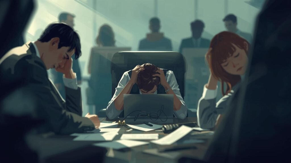 WORK-OFFICERS-WITH-LABOR-BOURNOUT-1024x573 Tras SEDIF y Plan Hídrico, Atanacio Luna asume rectoría de la UPMP