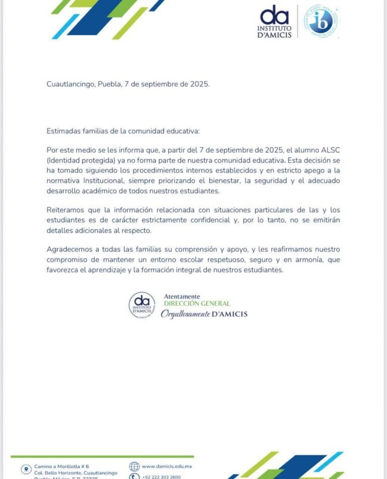 instituto-damicis-cede-ante-padres-y-expulsa-a-alumno-investigado
